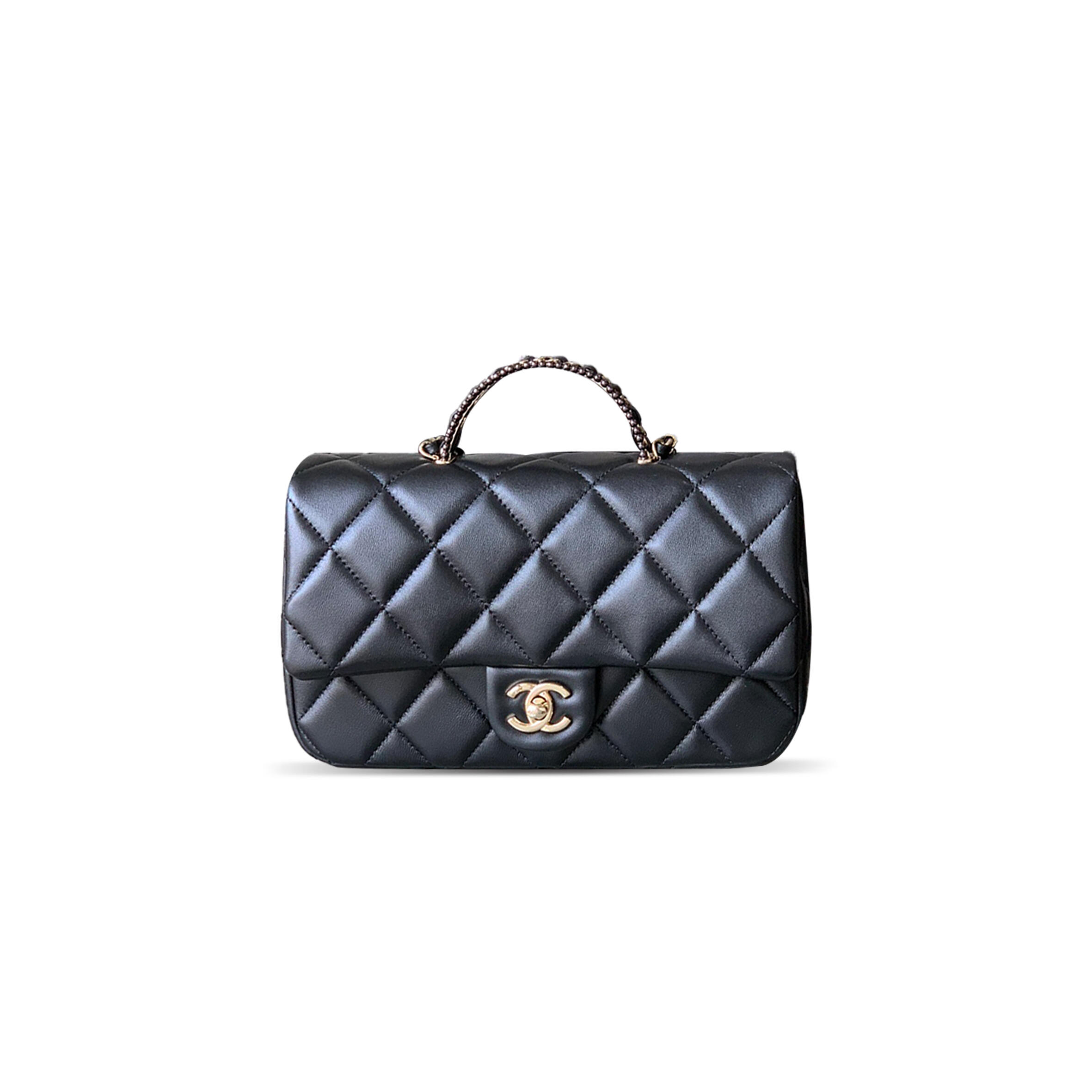 CHANEL WELDING CLASSIC FLAP PEARL PACK AS5368 (25*14*9cm)